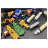 Die Cast Trailer and Tonka Truck and more Die Cast Trailer and Tonka Truck and more