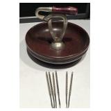 Vintage Nut Cracker Wood Bowl w/Pcks Vintage Nut Cracker Wood Bowl w/Pcks