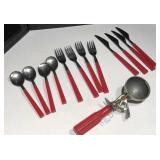 Vintage Bakelite Utensils & Ice Cream Scoop Vintage Bakelite Utensils & Ice Cream Scoop
