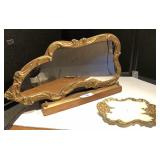 Victorian Mirror & Vanity Tray Victorian Mirror & Vanity Tray
