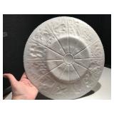 Very Large Milk Glass Platter