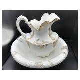Vintage German Pitcher & Basin Bowl Vintage German Pitcher & Basin Bowl