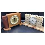 Pair of Mid-Century Clocks Pair of Mid-Century Clocks