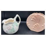 Vintage Weller Vase & Pitcher Vintage Weller Vase & Pitcher