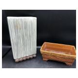 Vintage Brush McCoy Planter & Vase Vintage Brush McCoy Planter & Vase