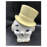 Vintage Snowman Head Vase