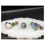 80 Year old marbles including Shooter and more 80 Year old marbles including Shooter and more