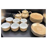 Antique Leuchtenburg Opalescent Dinnerware Antique Leuchtenburg Opalescent Dinnerware
