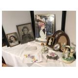 Ladies Lot of Reverse Painted Mirror & More