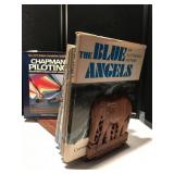 Adjustable Wooden Elephant Bookend w/Books Adjustable Wooden Elephant Bookend w/Books