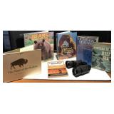 Scotty Ross "6950" Binoculars & Books