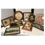 Variety of Small Framed Artwork Variety of Small Framed Artwork