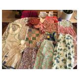 Vintage Aprons, Bonnets & Poncho