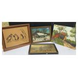 Vintage Landscape Prints and Print on Board Vintage Landscape Prints and Print on Board