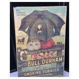 Vintage "Bull" Durham Smoking Tobacco Artwork