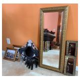 Large Ornate Rectangular Mirror