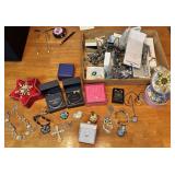 Fashion Jewelry Lot With Boxes