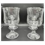 Anchor Hocking Savannah Clear Goblets