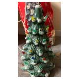 Ceramic Christmas Tree, 13.5 Inches