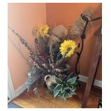 Decorative Faux Floral Arrangement