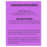 IMPORTANT INFO-PLEASE READ!!!!!!!!