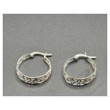 Sterling Silver Hoop Earrings