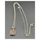 Sterling Silver Pendantï¿½ With Necklace