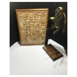 Wine Art With Cork Display and Opener
