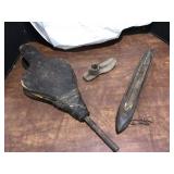 Antique Fireplace Bellow, Wave shuttle and more