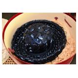 Vtg Fisk Chicago 1960s Cellphane Straw Hat