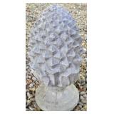 Concrete Pine Cone Decorative Piece