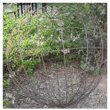 Metal Wire Orb Garden Sculpture