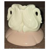 Ceramic Swans Double Vase
