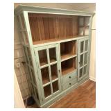 Wood and Glass Display Cabinet