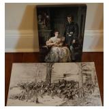 Two Civil War Canvas Prints