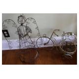 Metal Wire Angel & Trike