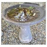 Concrete Garden Bird Bath