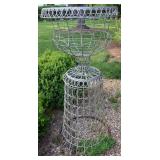 Metal Wire Planter Stand Set