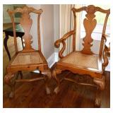 Chippendale-Style Armchairs