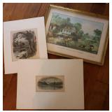 Framed and Matted Prints