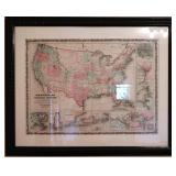 Alvin Jewett Johnson Map Print