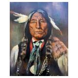 Oil on Board Painting Signed by Leonard Borman