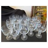 Clear Stemmed Glassware