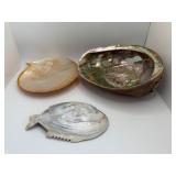 Three Iridescent Shells