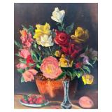 Signed Leonard Borman Oil on Board