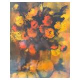 Signed Ozz Franca Still Life Painting, 28' x 40'