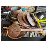 Vintage Copper Cookware and Utensils