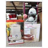 Three Kitchen Appliances: Ice Cream and Ice Shaver