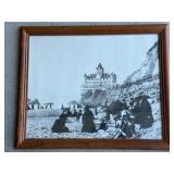 Vintage Photograph of Second Cliff House, San Fran