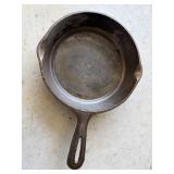 6 1/2 Inch Cast Iron Skillet Marked 'Taiwan'
